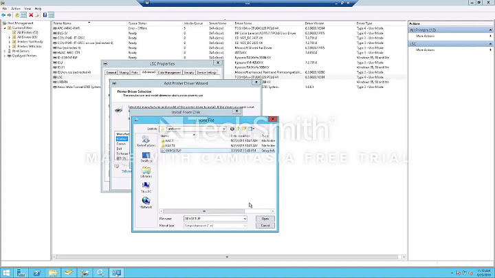 Lỗi printer settings could not be saved 842 windows 7