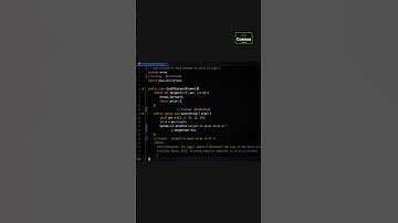 Uncover the largest element in a Java array by sorting it!#JavaProgramming #ArraySorting #CosmosCode
