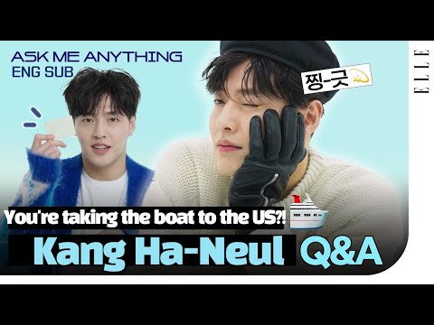 [ENG SUB] Kang Ha-Neul's 13 Q&A ('The Pirates 2') | ELLE Interview