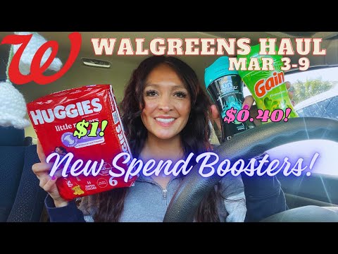 Walgreens Coupon Haul! Diaper Stock up for $1! Stacking Boosters! Learn to Coupon!