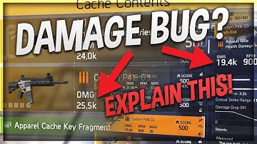 There is a Weapon Damage Bug in The Division 2!