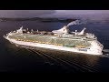 MS Independence of the Seas cruise DRONE chase / Norway 1.7.2017.