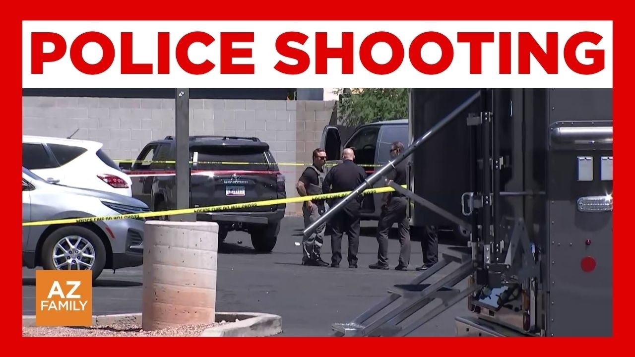 Man dies after officer-involved shooting in Phoenix parking lot - YouTube