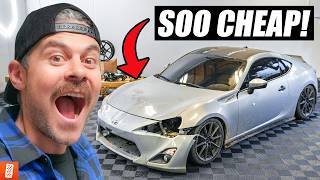 Rebuilding a Damaged Scion FRS in 48 Hours! by throtl 291,350 views 2 months ago 23 minutes