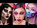 INCREÍBLES TRANFORMACIONES PARA HALLOWEEN | AMAZING HALLOWEEN MAKEUP