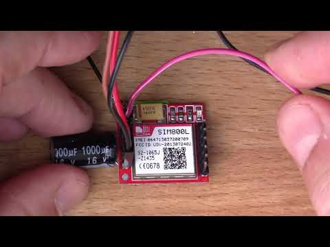 Sending and Receiving SMS with a SIM800 GSM Module - Tutorial (#124)