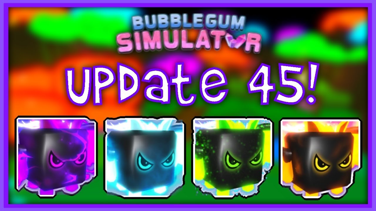 BUBBLE GUM SIMULATOR UPDATE 45 MYSTIC FOREST REVIEW! (Roblox)
