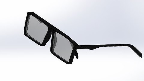 SolidWorks Tutorial : Spectacles
