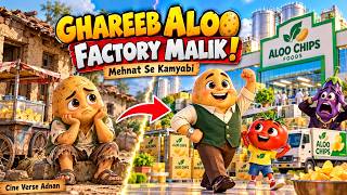 Ghareeb Aloo Kaise Bana Factory Ka Malik 😱 | Mehnat Se Kamyabi | CineVerse Adnan