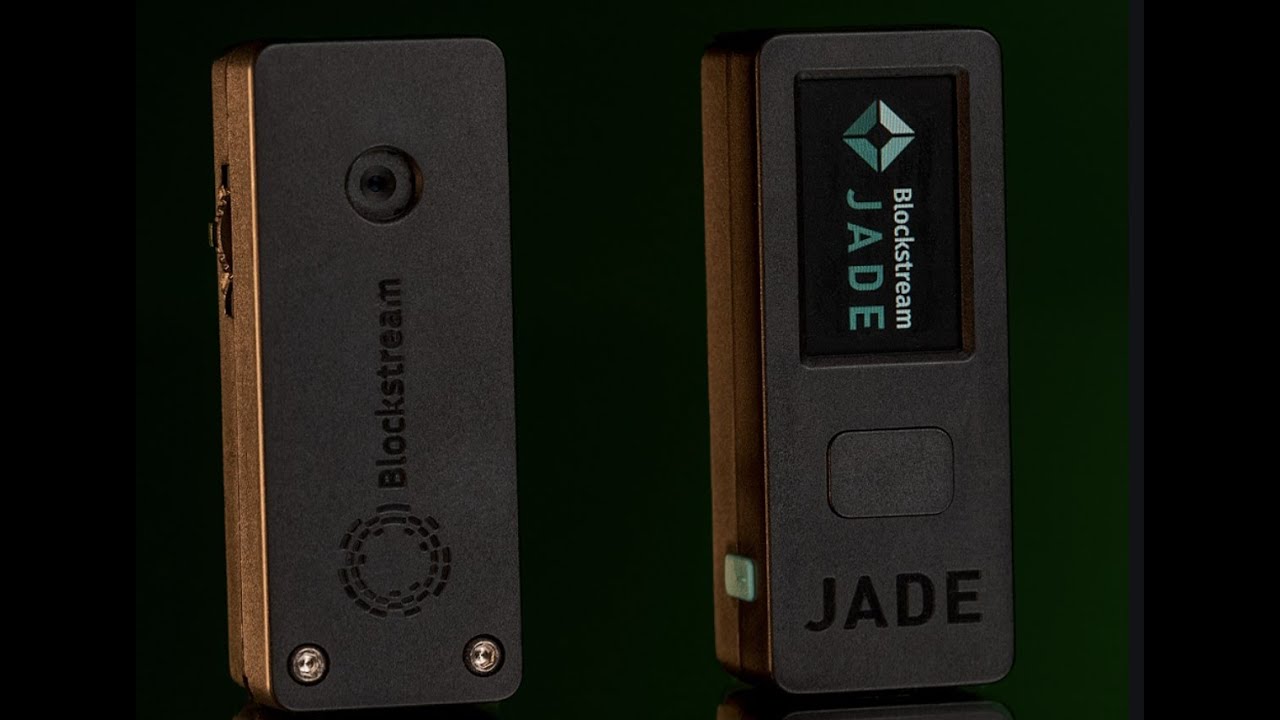 Self-Custody Bitcoin Offline in Blockstream Jade 