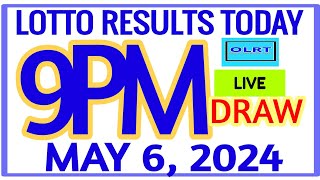 Lotto Results Today 9pm DRAW May 6, 2024 swertres results