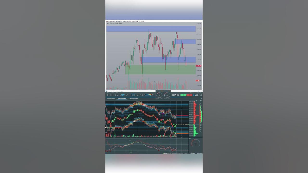 Bookmap Icebergs & Absorption are amazing!! #bookmap #heatmap #trading