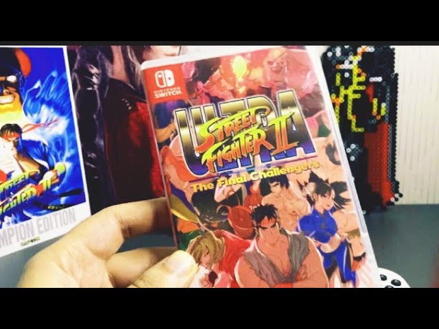 Ultra Street Fighter II on Nintendo Switch OLED 