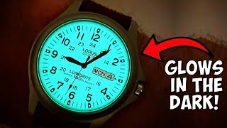 The BEST FIELD WATCH you MUST buy! Unboxing & Review of LORUS Lumibrite!