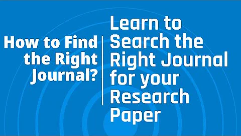 How to Search the Journal for Research Publication? - DayDayNews