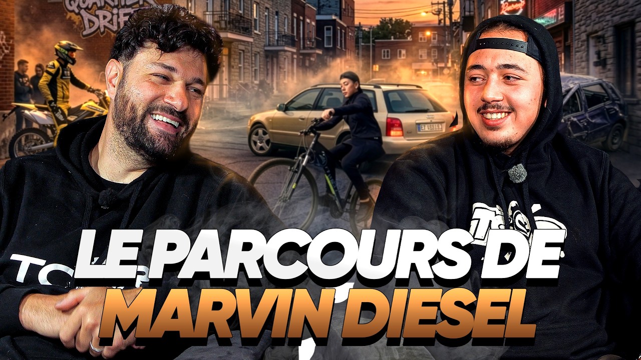 LE PARCOURS DE MARVIN DIESEL ! LE BANDIT DU 77