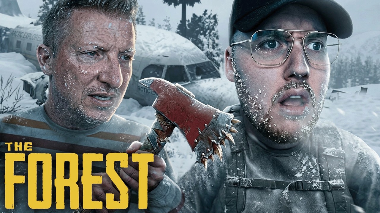 WIR erkunden das FLUGZEUGWRACK auf dem SCHNEEBERG! | The Forest | Part 4 | UNCUT