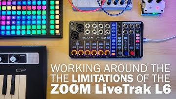 The Limitations of the Zoom LiveTrak L6 and How To Route Stereo Audio to the Aux Sends for Sampling