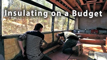 Budget-Friendly Insulation and Framing our Bus Conversion Walls