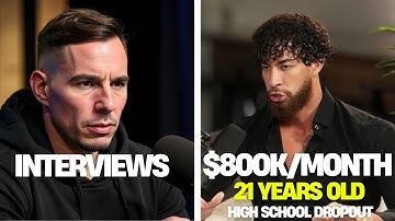 I Interviewed a 21-Year-Old Making $800K/Month (High School Dropout Reveals All)