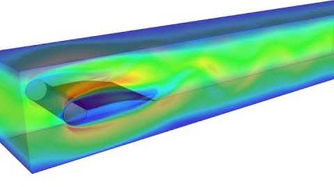 Turek-Hron FSI Benchmark III (shell structure)