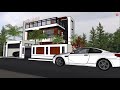 Modern House Design  2 storey with 4 Bedrooms small swimming pool and roof deck