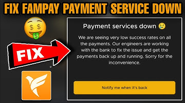 😥 Fampay Payment Services Down | Fampay Payment nhi ho raha hai | Fampay server down problem |