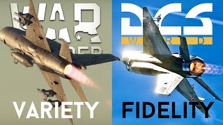 Dogfights: Variety Vs. Fidelity || DCS Vs. WarThunder screenshot 3