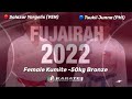 Karate 1 fujairah 2022 female kumite 50kg bronze salazar yorgelis ven vs tsukii junna phi