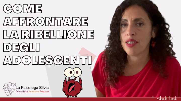 Come affrontare la ribellione degli adolescenti