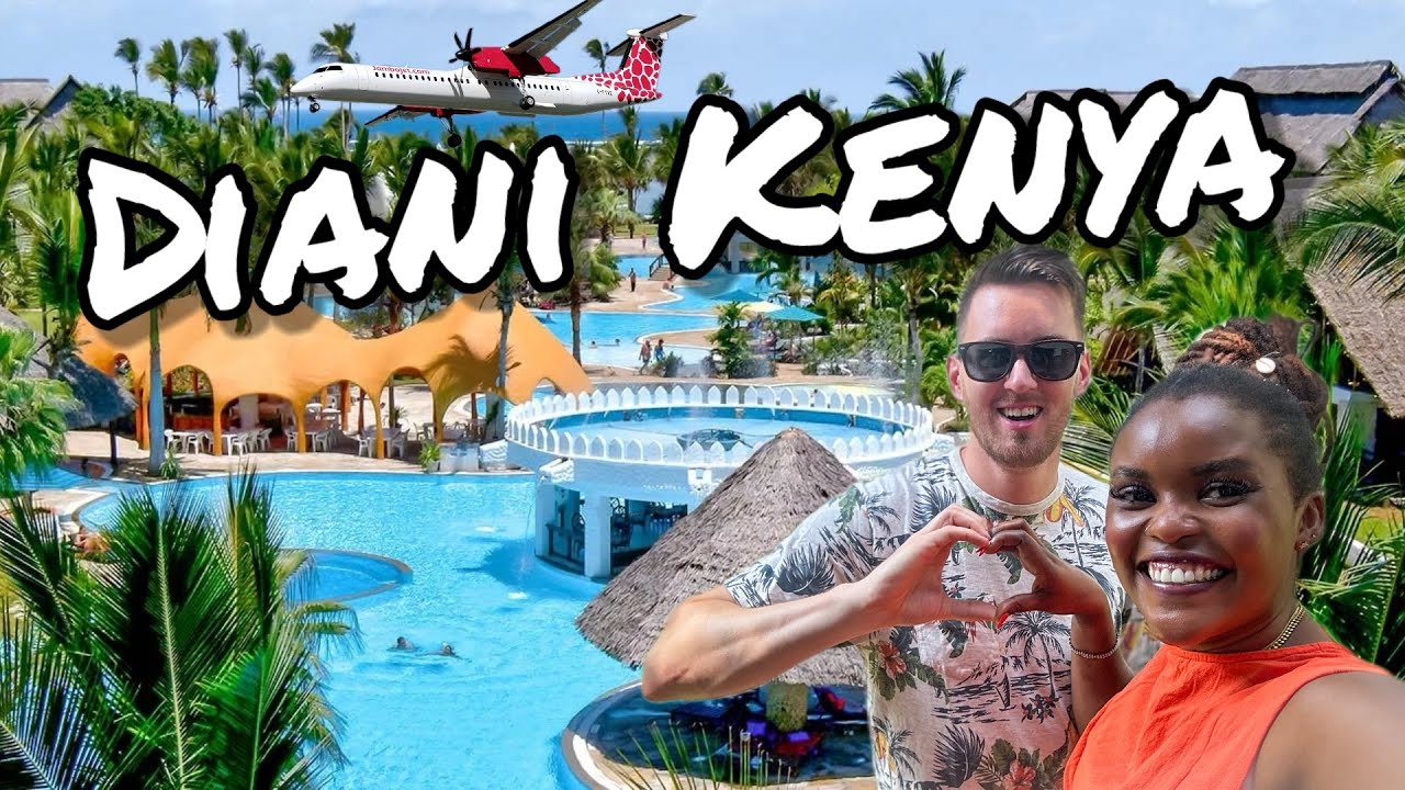 OUR FIRST FLIGHT IN KENYA 🇰🇪🛩️  and spend the day with us exploring Diani Beach 🏝️ 🤩 🛺!!