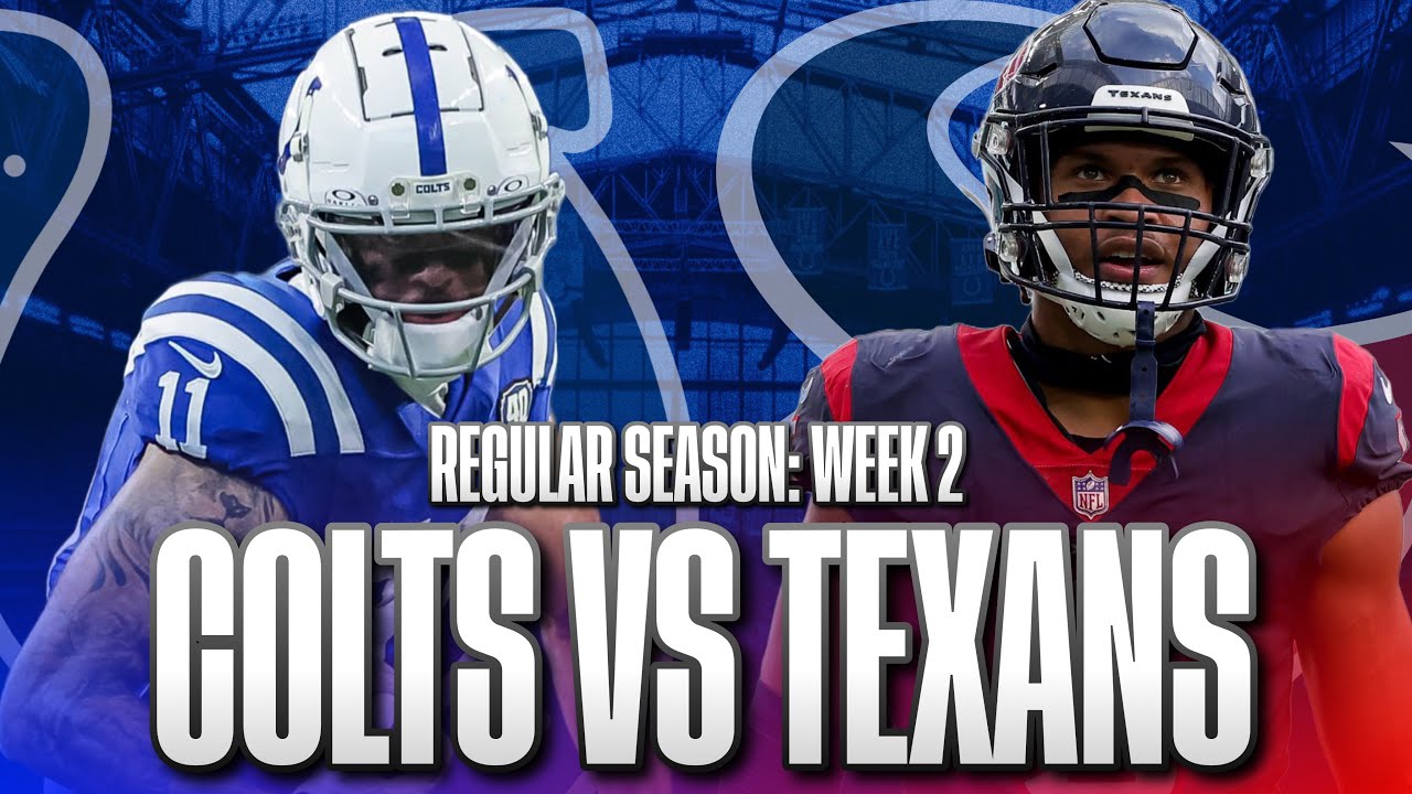 Indianapolis Colts vs. Houston Texans Week 2 Preview  Anthony Richardson &  CJ Stroud's 1st Matchup 