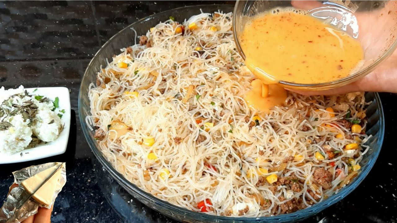 كتوحلي اش توجدي عندك شعرية تعالي تشوفي اش ممكن تحضري بها في أقل من 10دقائق وجبة لذيذة بزاف واقتصادية