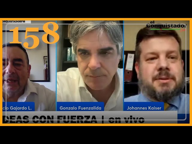 Ideas con Fuerza #158 | Gonzalo Fuenzalida, Patricio Gajardo y Johannes Kaiser