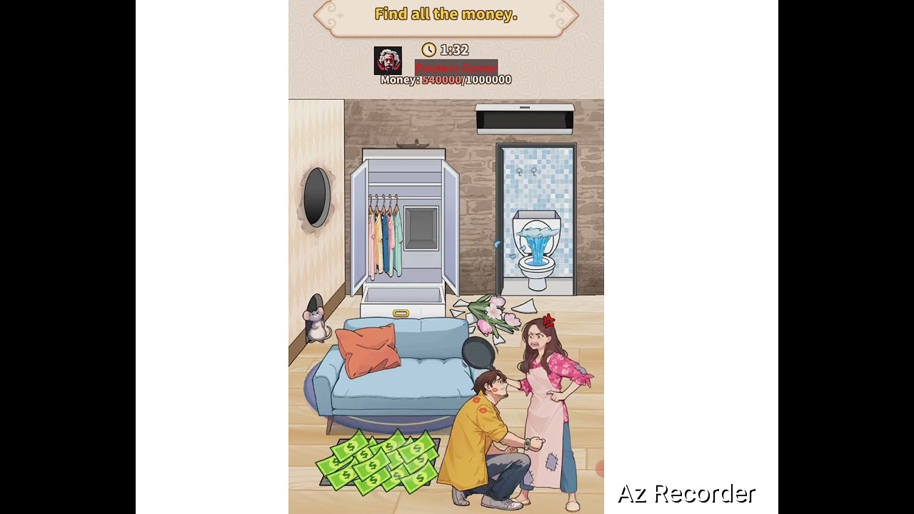 Brain Puzzle Tricky Quest level 80 Find all the money Walkthrough Solution