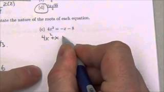 Math 20-1 Quadratics Review #25c