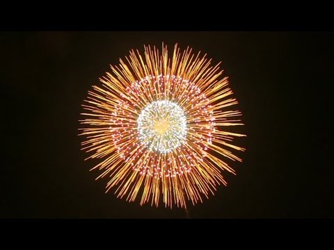 2012 神明の花火 2尺玉3&4発目