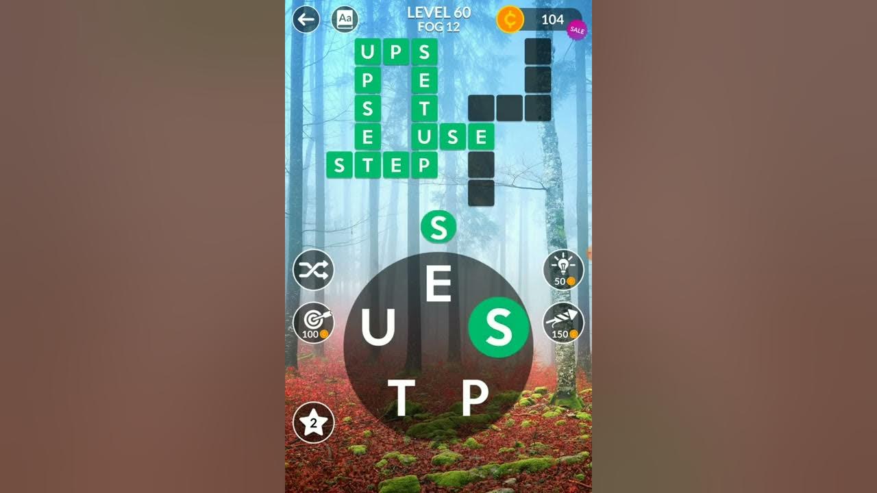 Wordscape level 60 YouTube