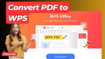 How to Convert PDF to WPS Document | Easy PDF to WPS Conversion Online