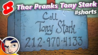 Thor Pranks Tony Stark/Iron Man #shorts | Comicstorian