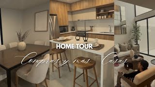 HOME TOUR CASA DE DOBLE ALTURA 🤎 COMPRAS PARA EL HOGAR 🧺
