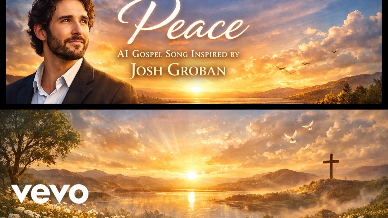 Josh Groban AI Generated Gospel Music Video – Peace