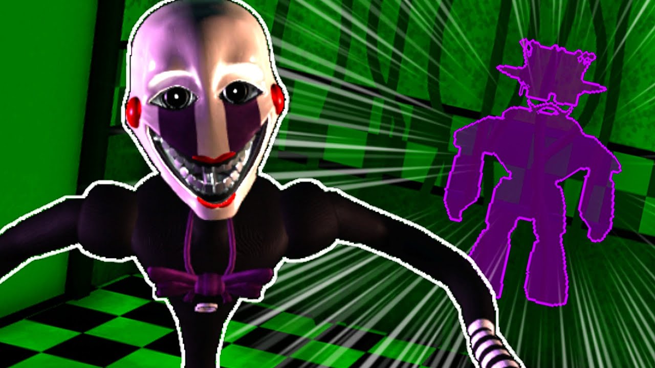 Puppet Hunts us THROUGH WALLS?! Roblox FNAF 2 TNA 