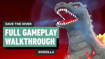 Dave the Diver x Godzilla - Full Gameplay Walkthrough | No Commentary