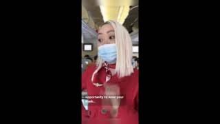 Passenger Refuses To Put Mask On Has A Sparta Remix