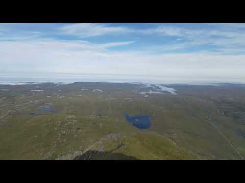 Ben Stack summit, far northwest Scotland