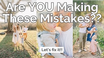 The Top 3 Posing Mistakes Family Photographers Make (and how to fix them)!