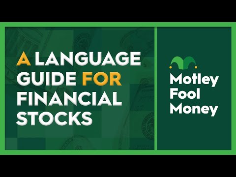 A Language Guide for Financial Stocks