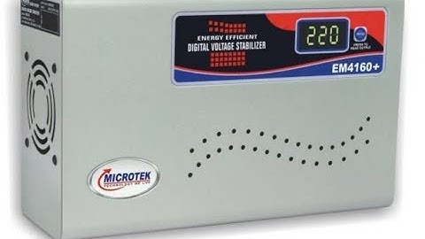 Microtek EM4160+ Digital Display For AC1.5Ton Voltage Stabilizer UNBOXING I FLIPKART