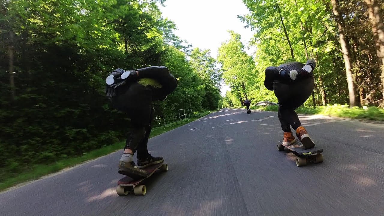 Downhill Skateboard Racing at CGSA Bíly Potok 23 in Czech Republik ...